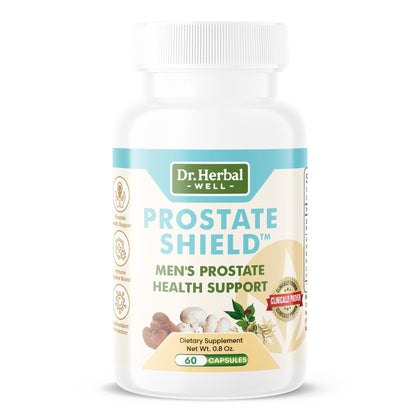 DR. HERBAL WELL Prostate Shield 59g avant de l'emballage