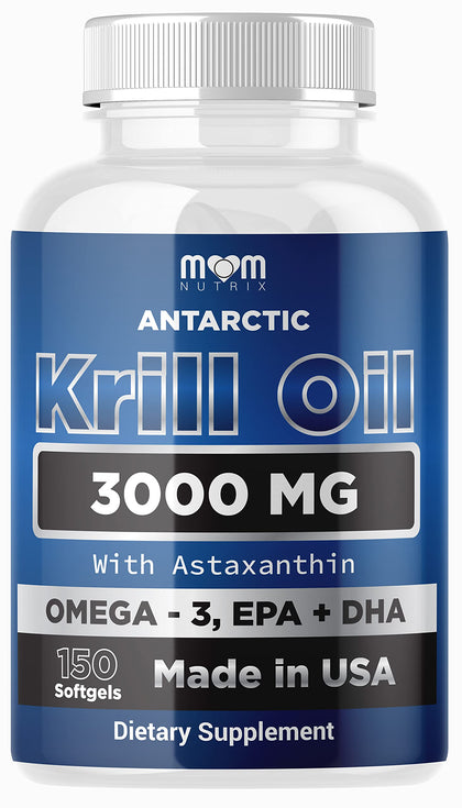 Dr. JOEL'S MOM NUTRIX huile de krill 150 gélules, vue de face