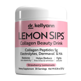 Dr. Kellyann Lemon Sips boisson hydratante fraise citron en sachet