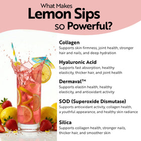 Dr. Kellyann Lemon Sips sur un plan de travail de cuisine