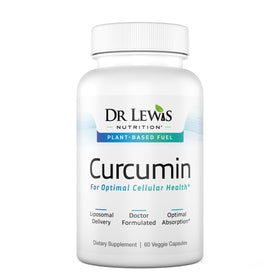 Dr Lewis Nutrition Complément Alimentaire Curcuma Liposomal 60 Capsules Végétales vue avant