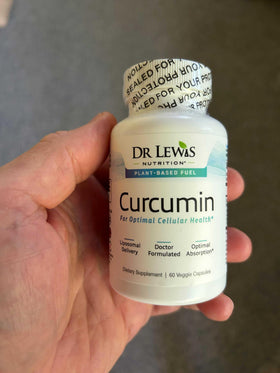 Dr Lewis Nutrition Complément Alimentaire Curcuma Liposomal 60 Capsules Végétales vue arrière
