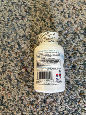 Dr Lewis Nutrition Complément Alimentaire Curcuma Liposomal 60 Capsules Végétales avec étiquette détaillée