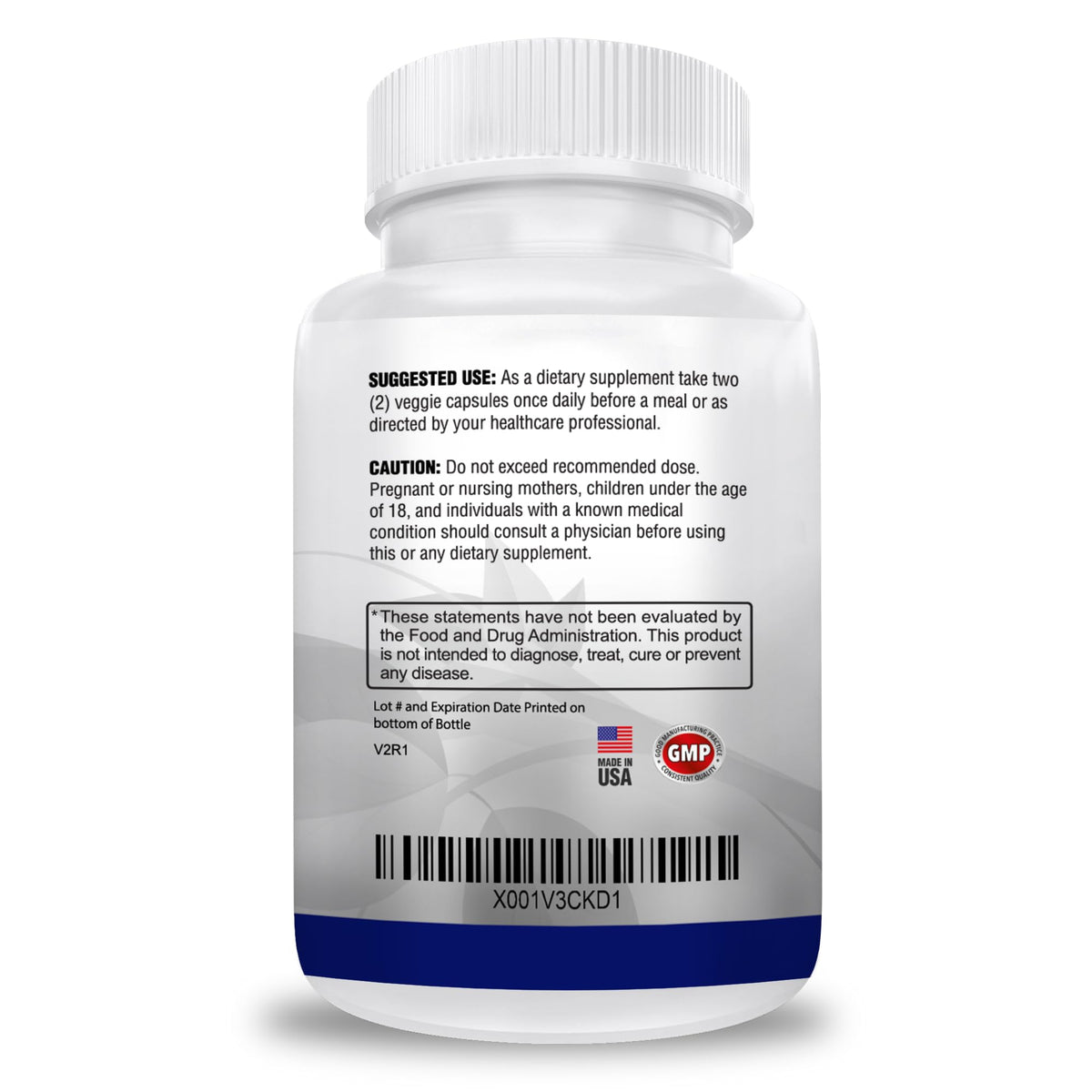 DR. MARTIN'S NUTRITION Magnésium Glycinate 425mg capsules avec un verre d'eau