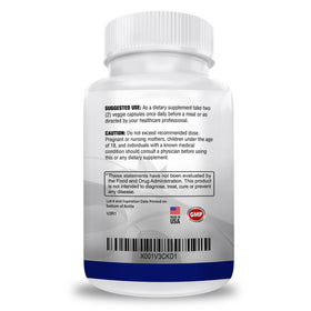 DR. MARTIN'S NUTRITION Magnésium Glycinate 425mg capsules avec un verre d'eau
