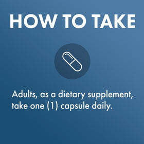Dr. Mercola 5-HTP Bio avec racine de Valériane et Mélisse, vue arrière