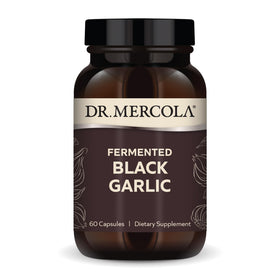 Dr. Mercola Ail Noir Fermenté 60 Capsules vue de face