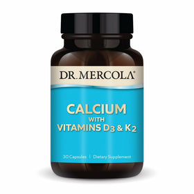 Dr. Mercola Calcium 30 Capsules devant avec emballage