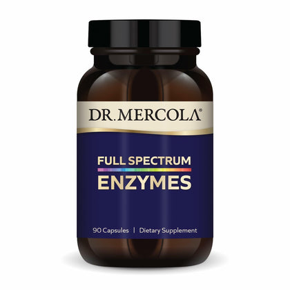 Dr. Mercola Compléments Alimentaires Enzymes 90 Capsules vue avant