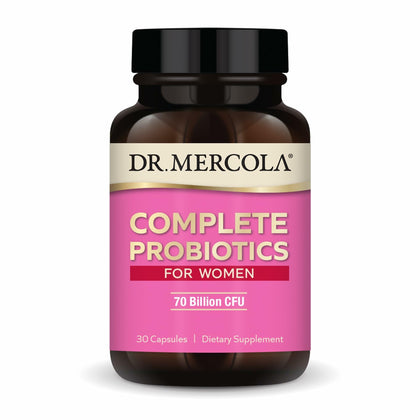 Dr. Mercola Compléments Alimentaires Probiotiques Femmes 30 Capsules - vue de face