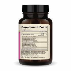 Dr. Mercola Compléments Alimentaires Probiotiques Femmes 30 Capsules - vue de dos