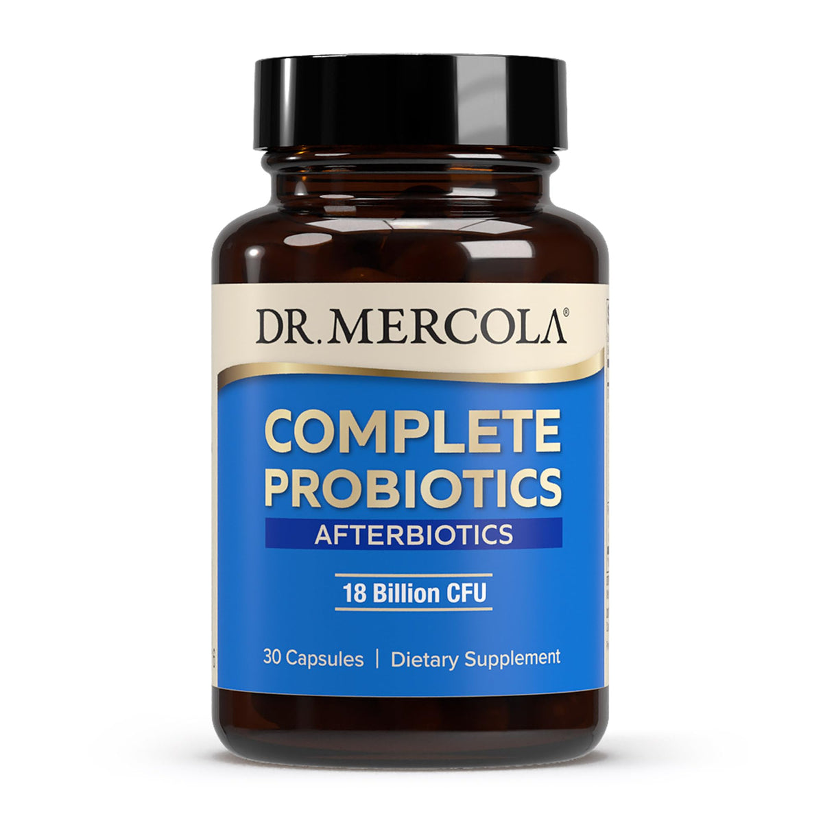 Dr. Mercola Complete Afterbiotics 30 capsules packaging front view