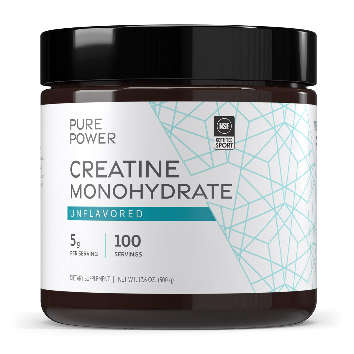 Dr. Mercola Creatine Monohydrate Pure Power 640g vue avant