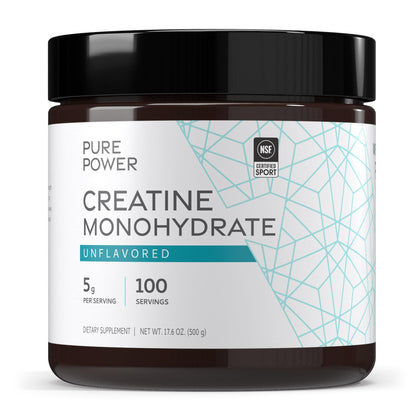Dr. Mercola Creatine Monohydrate Pure Power 640g vue avant