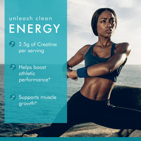 Dr. Mercola Créatine Monohydrate Pure Power capsules ouvertes