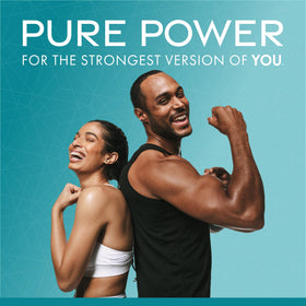 Dr. Mercola Créatine Monohydrate Pure Power sur fond blanc