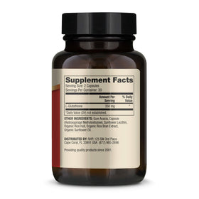 Dr. Mercola Glutathione Liposomal 350 mg - boîte et capsules