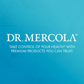 Dr. Mercola H2 Hydrogène Moléculaire comprimés et eau sur une table