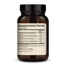 Dr. Mercola Herbal Adrenal Support 60 capsules vue arrière
