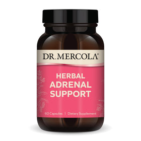Dr. Mercola Herbal Adrenal Support 60 capsules vue avant