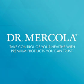 Dr. Mercola Huile de Foie de Morue 1300 mg 60 Capsules sur une table