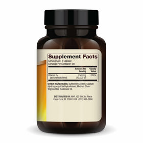 Dr. Mercola Liposomal Vitamine D3 10 000 UI 90 capsules, vue arrière