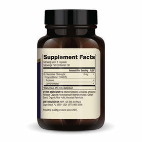 Dr. Mercola Lumbrokinase Enzymes 30 Capsules côté