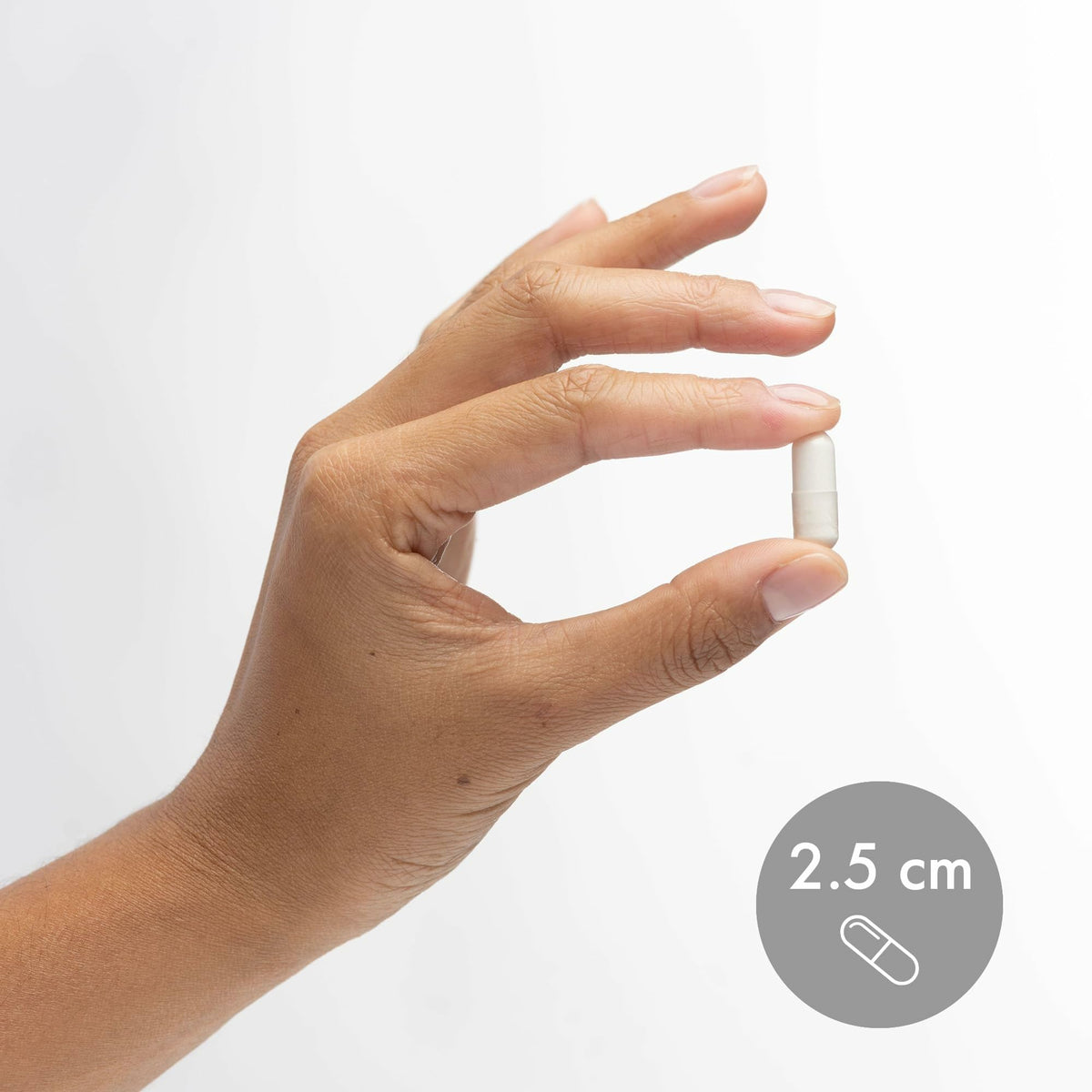 Dr. Mercola Magnesium Advanced 2000 mg, gros plan sur les capsules