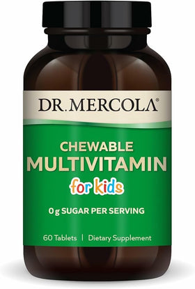 Dr. Mercola Multivitamines à Mâcher pour Enfants boîte 60 comprimés