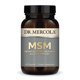 Dr. Mercola OptiMSM Complex Soufre 60 Capsules vue de face