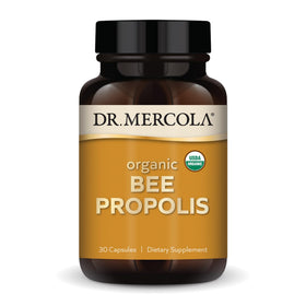 Dr. Mercola Propolis Bio 30 capsules, vue de l'avant