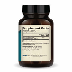 Dr. Mercola Silica Collagen Builder étiquette et ingrédients