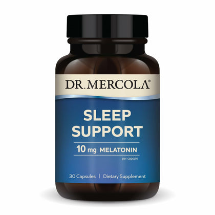 Dr. Mercola Sommeil 10 mg Melatonine 30 Capsules vue avant