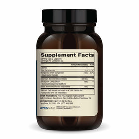 Dr. Mercola Soutien Osseux 60 capsules vue arrière