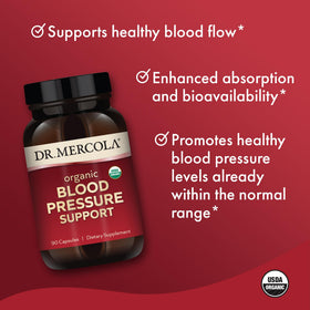 Dr. Mercola Soutien Tension Artérielle 90 capsules prise en main