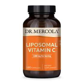 Dr. Mercola Vitamine C Liposomale 1000 mg bouteille vue de face