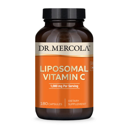 Dr. Mercola Vitamine C Liposomale 1000 mg bouteille vue de face
