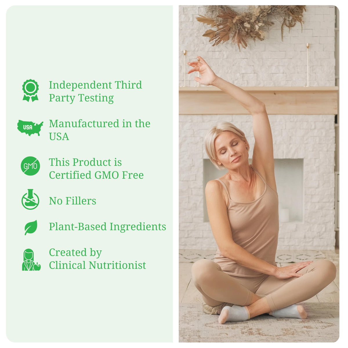 Dr. Olivia Naturals Thyroid Shield vue de côté