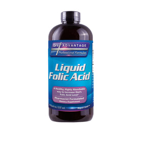 Dr's Advantage Acide Folique Liquide 800 MCG, vue avant du flacon