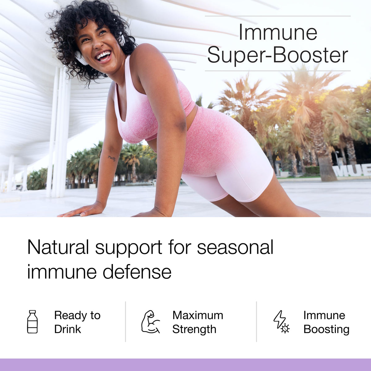 Dr. Schulze's C&F Herbal Shot versé dans un verre