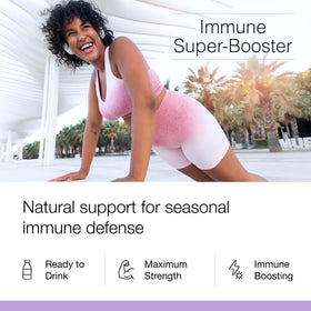 Dr. Schulze's C&F Herbal Shot versé dans un verre