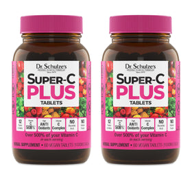 Dr. Schulze's Super-C Plus complément alimentaire vitamine C 60 comprimés