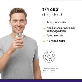 Dr. Schulze's SuperFood Ultra avec des ingrédients naturels