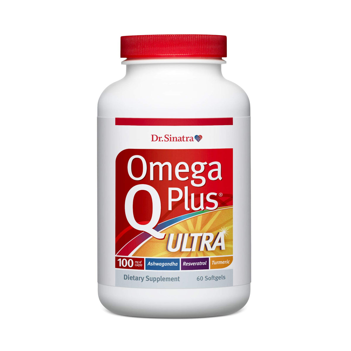 Dr. Sinatra Omega Q Plus Ultra 141g flacon avant