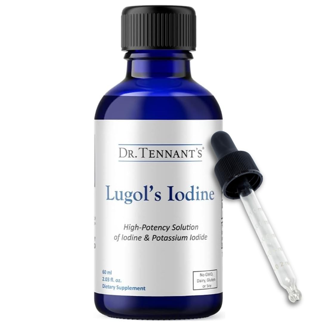 Dr. Tennant's Iode Lugol 2% Liquide 60 ml bouteille avant