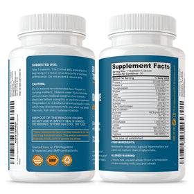 Dr. Tobias Complément Alimentaire 18 Enzymes - ingrédients listés