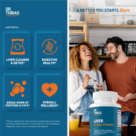 Dr. Tobias Complément Alimentaire 21 Jours, capsules sur fond blanc
