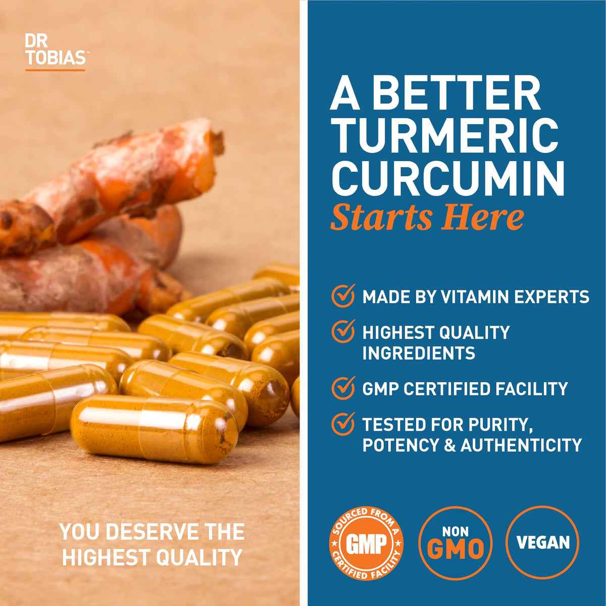 Dr. Tobias Curcuma 1500 mg - dosage recommandé