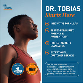 Dr. Tobias Huile d'Algue Végétale Omega 3 - capsules avec citron