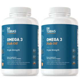 Dr. Tobias Huile de Poisson Omega 3 2000mg boîte avant